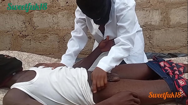 Horny fake doctor took her patient to an uncompleted building and fuck hell out of him
